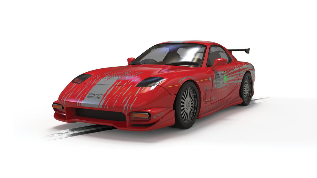 The Fast And The Furious -  Mazda RX7 - Dom Turetto- Scalextric - C4592 New for 2025 - PRE ORDER