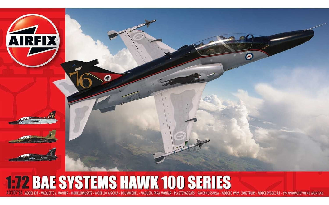 BAE Hawk 100 Series - 1:72 Scale - Airfix A03073A - New for 2024 - PRE ORDER
