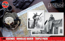 Load image into Gallery viewer, Legends - Douglas Bader - Triple Pack - 1:48 Scale - Airfix A40101   New for 2026 - Pre Order
