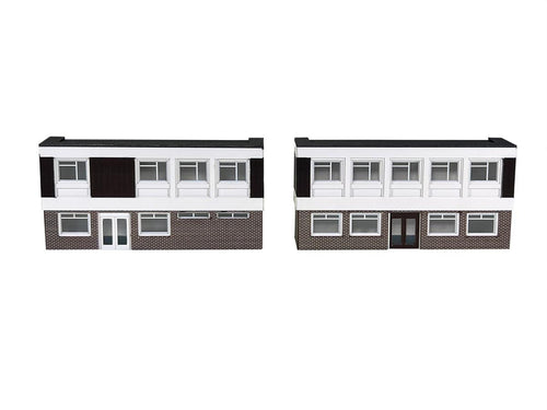 Low Relief 1970s Office Block Card Kit