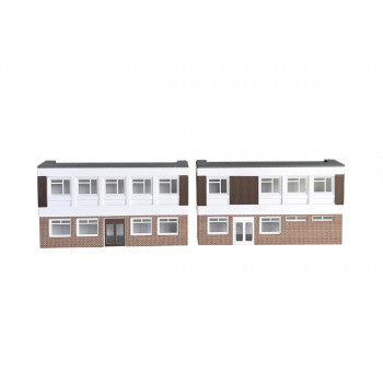 Low Relief 1970s Office Block Card Kit