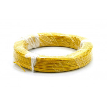 Yellow Wire (7 x 0.2mm) 100m