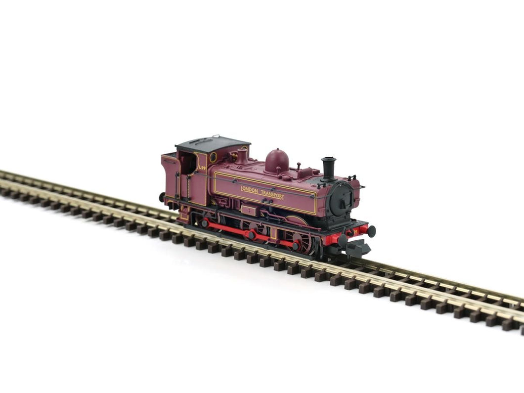 Pannier Tank L99 London Transport Red (DCC-Fitted)