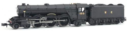 A10 103 Flying Scotsman 103 Wartime Black NE(DCC-Fitted)