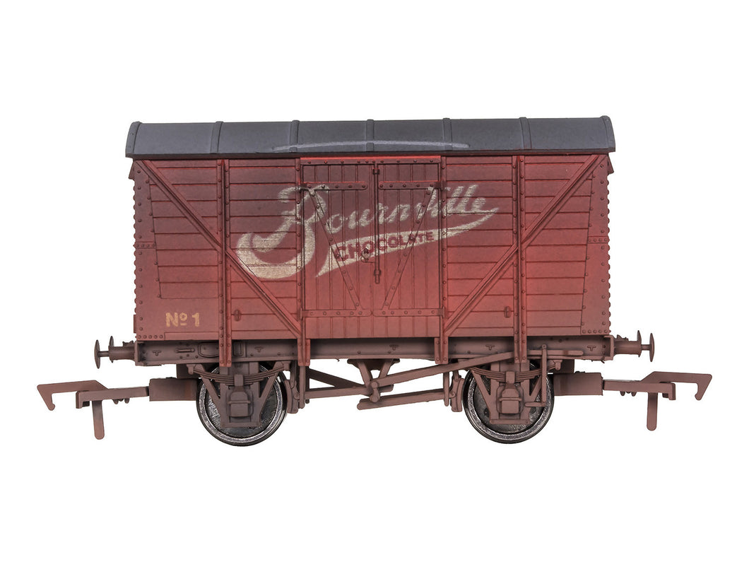Ventilated Van Bournville No.1 Weathered - Dapol - 4F-012-046
