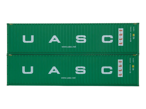 *40ft High Cube Container Set (2) UASC Weathered