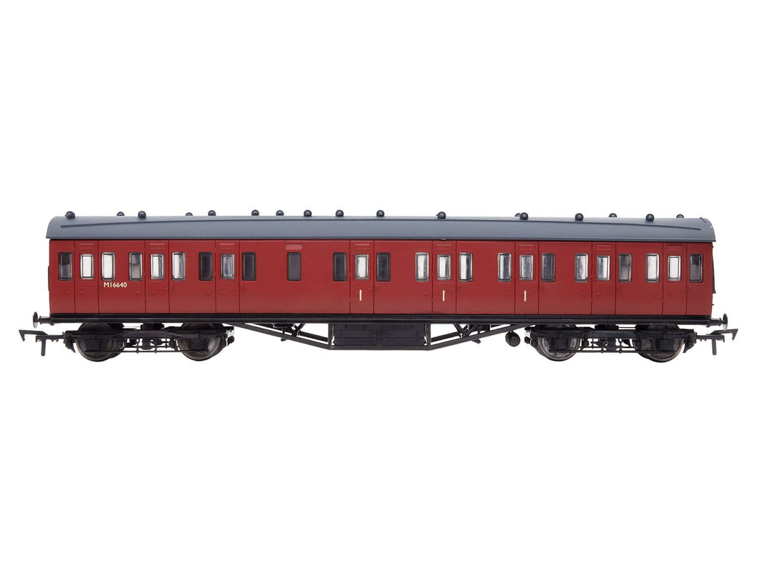 *57ft Stanier Non-Corr Composite BR Unlined Carmine M16440