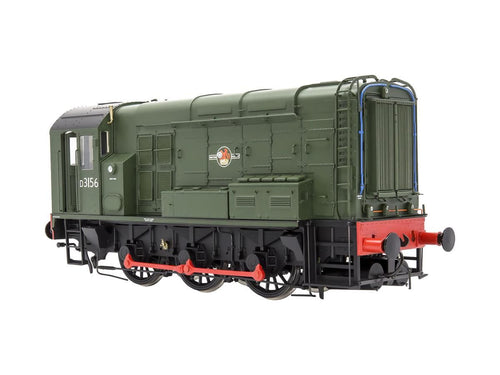 Class 08 D3156 BR Late Green (DCC-Sound)