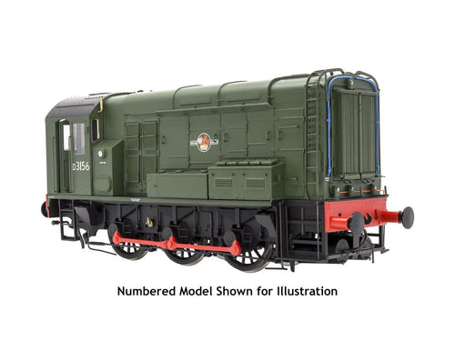 Class 08 Unnumbered BR Late Green (DCC-Sound)