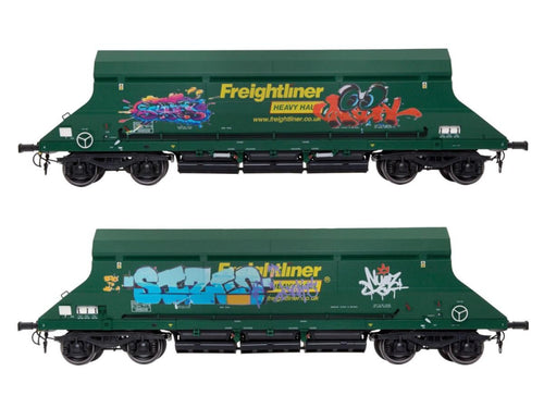 HIA Hopper Freightliner Heavy Haul Green 369008 Graffiti