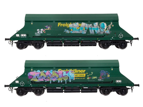 HIA Hopper Freightliner Heavy Haul Green 369022 Graffiti
