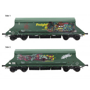 HIA Hopper Freightliner Heavy Haul Green 369022 Graffiti