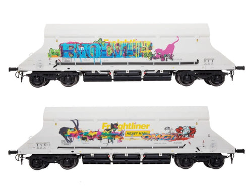 HIA Hopper Freightliner Heavy Haul White 369044 Graffiti