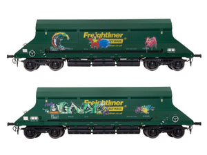 HIA Hopper Freightliner Heavy Haul Green 369002 Graffiti