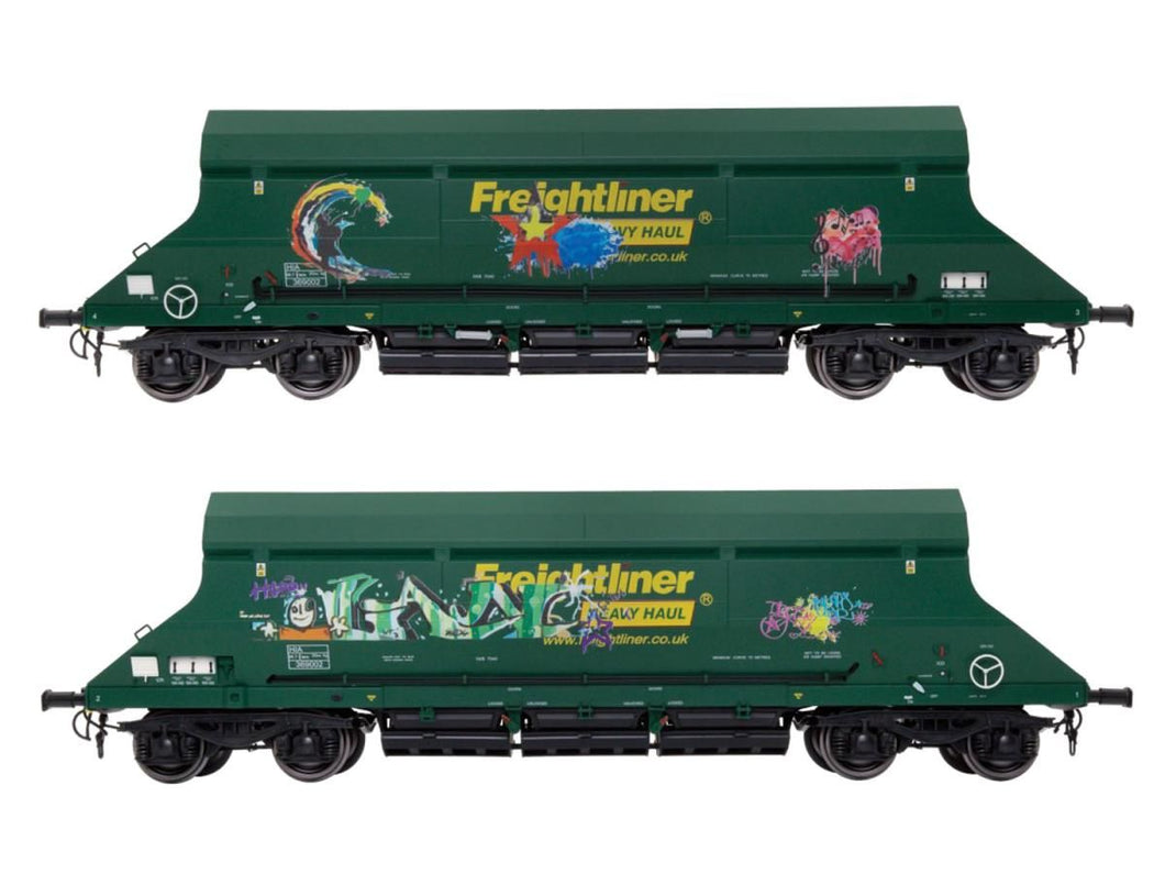 HIA Hopper Freightliner Heavy Haul Green 369002 Graffiti