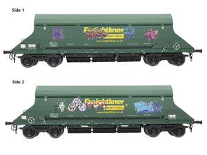 HIA Hopper Freightliner Heavy Haul Green 369002 Graffiti