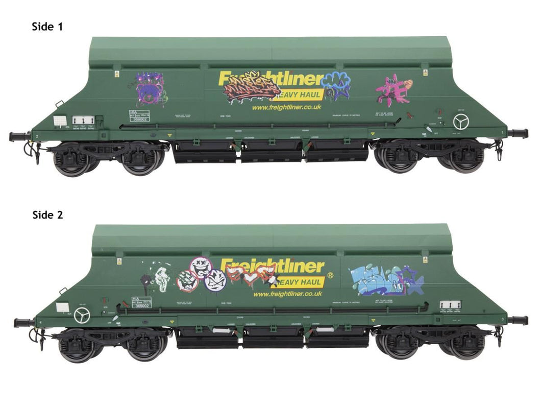 HIA Hopper Freightliner Heavy Haul Green 369002 Graffiti