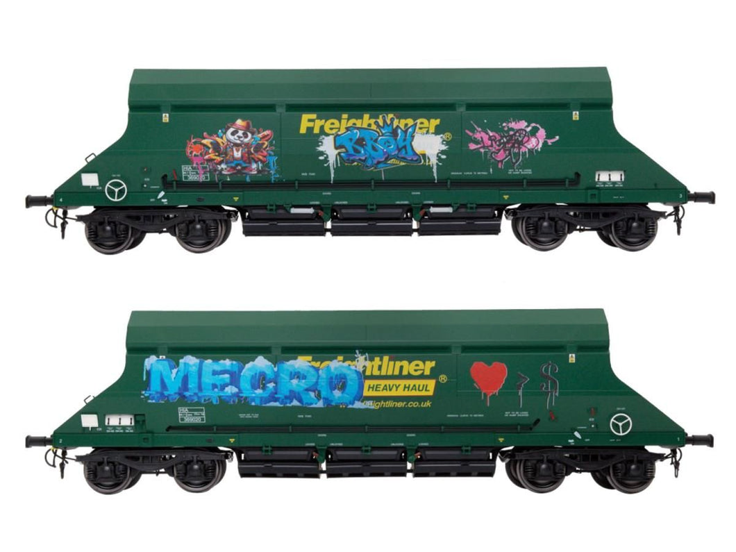 HIA Hopper Freightliner Heavy Haul Green 369020 Graffiti