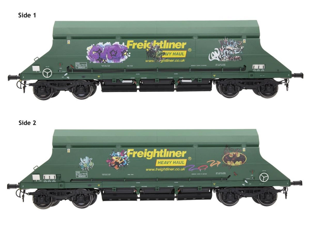 HIA Hopper Freightliner Heavy Haul Green 369020 Graffiti