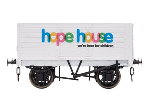 *7 Plank Wagon 9' Wheelbase Hope House Hospices Weathered