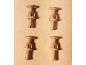 Talyllyn Railway Wagon White Metal Buffers (4)