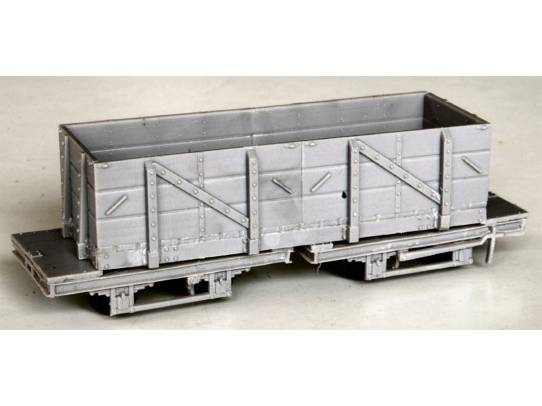 WW1 War Department Class C Bogie Open Removable Sides Wagon