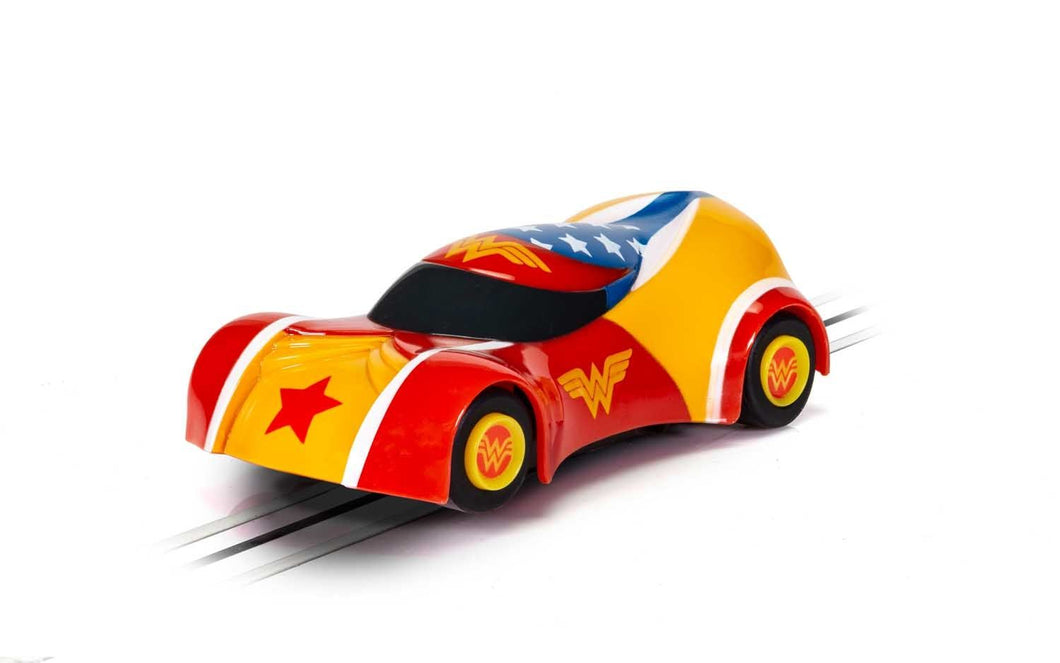 Micro Scalextric Justice League Wonder Woman car  - Scalextric G2168 - New for 2024