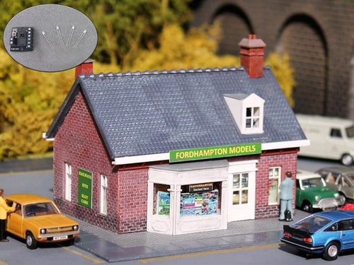 *Fordhampton Model Shop with LED Lighting