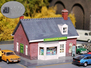 *Fordhampton Model Shop with LED Lighting