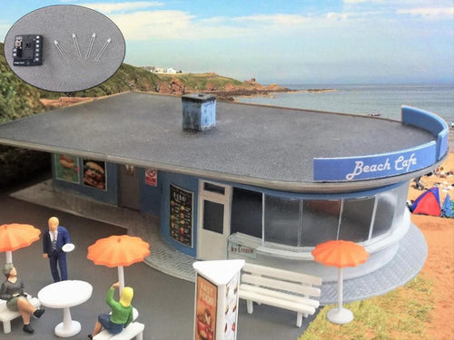 Fordhampton Seafront Cafe Kit with LED Lighting