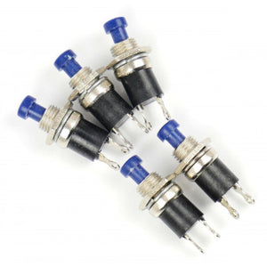 Blue Push to Make Switches (5)