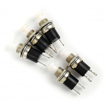 White Push to Make Switches (5)