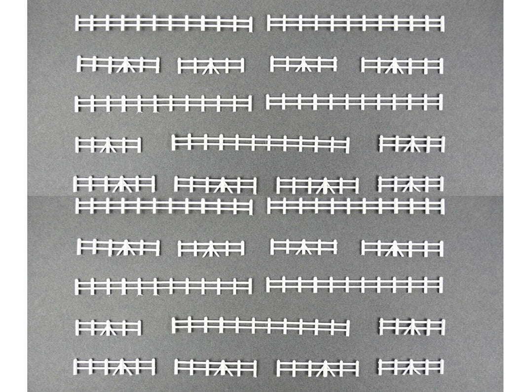 *White Farm Rail Fencing 86mm x10 Lengths