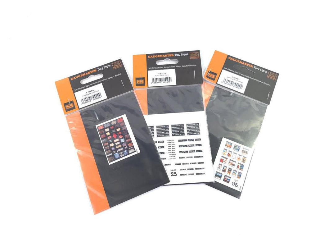 Station & Trackside Signage Set