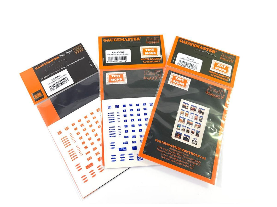 LNER/NE/SCOT Themed Signage Set