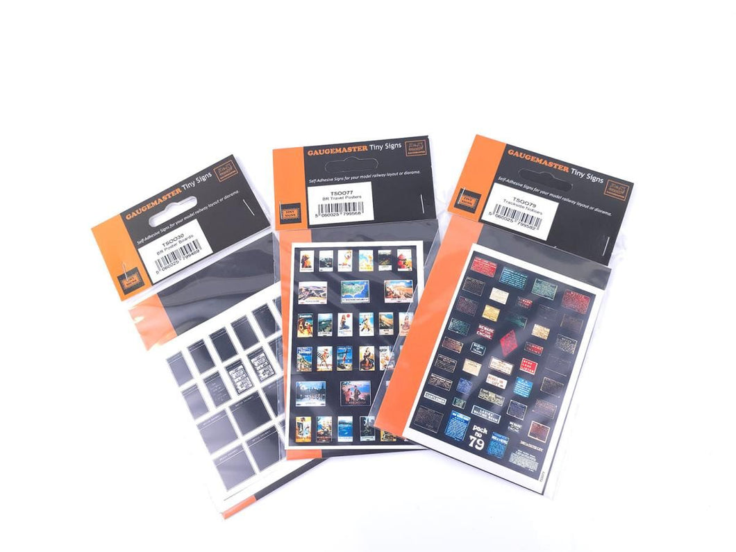 Station & Trackside Signage Set