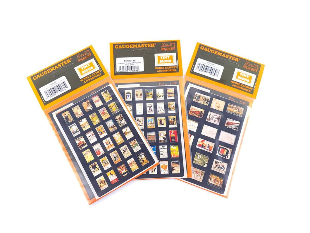 London Transport Themed Signage Set