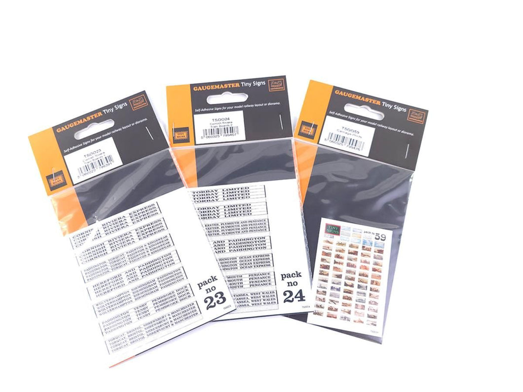 Carriage Prints Signage Set