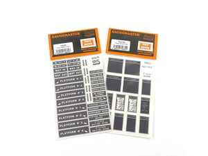 Station & Carriage Prints Signage Set