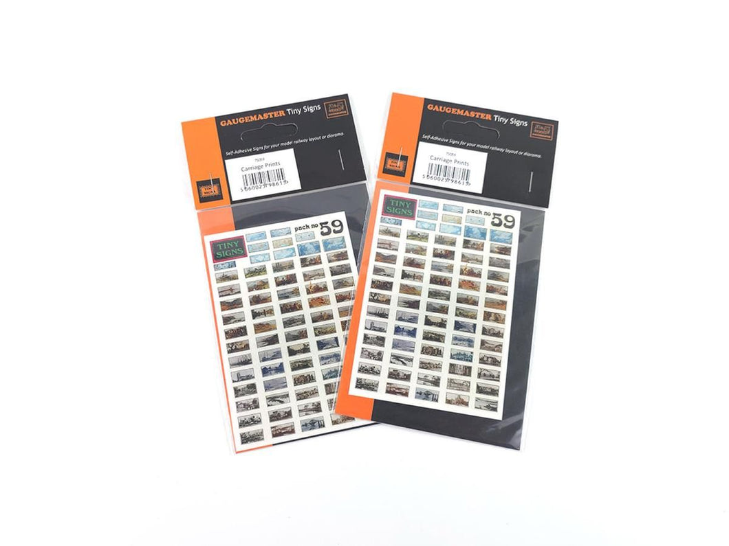 Carriage Prints Signage Set