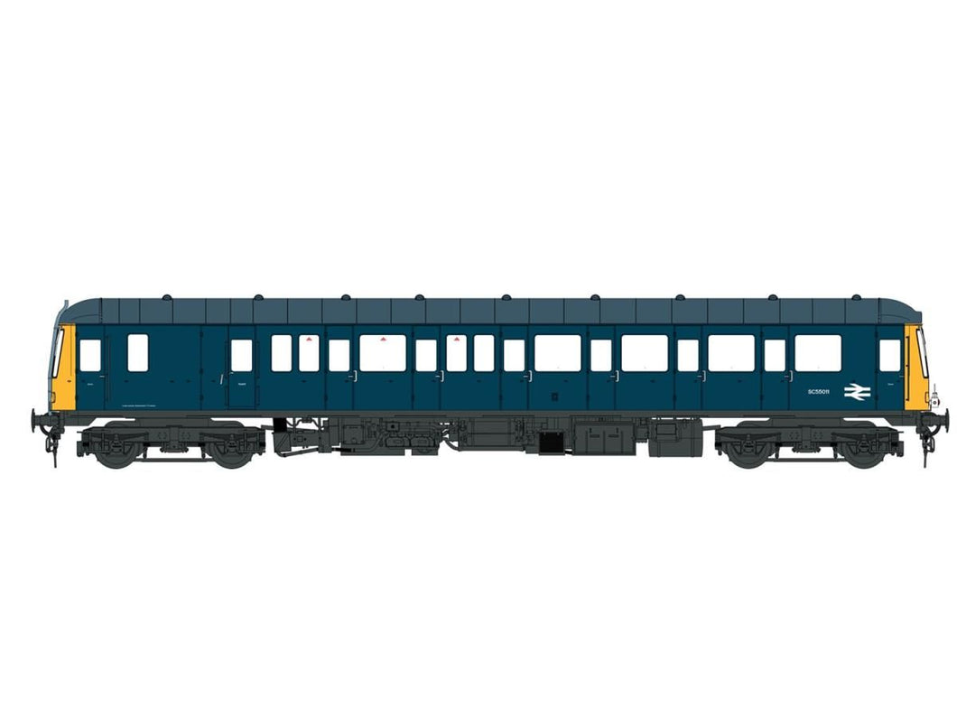 *Class 122 Sc55011 BR Blue w/Full Yellow Ends