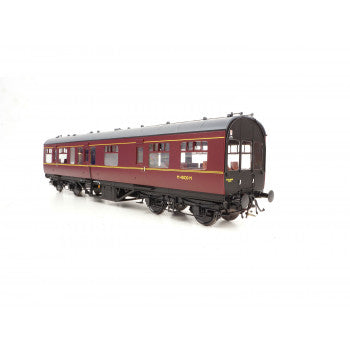 50ft Inspection Saloon BR Lined Maroon Black Ends