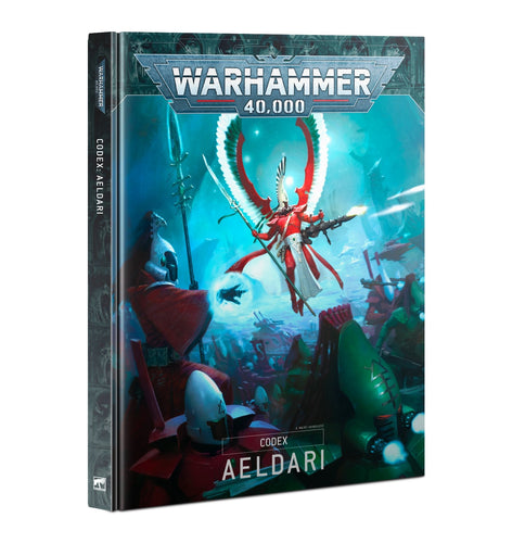 CODEX: AELDARI (ENGLISH) - 40k - gw-46-01 Damaged back cover LAST CHANCE TO BUY