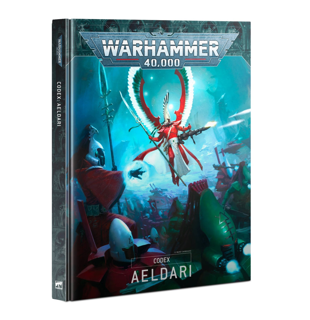 CODEX: AELDARI (ENGLISH) - 40k - gw-46-01 Damaged back cover LAST CHANCE TO BUY