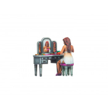 *Woman at the Dressing Table 3D Master Figure