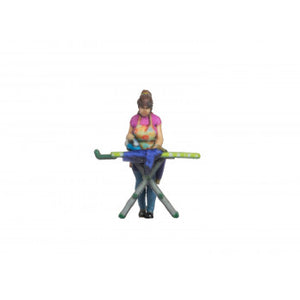 *Woman Ironing 3D Master Figure