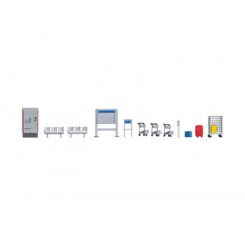 *Station Platform Accessory Set