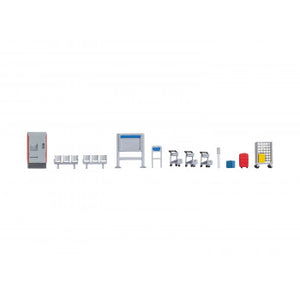 *Station Platform Accessory Set