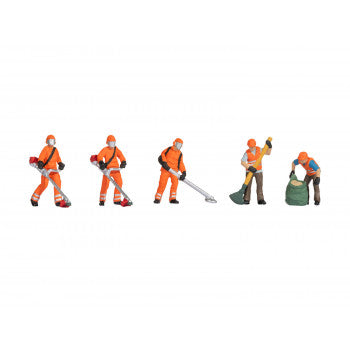 *Municipal Gardeners (5) Figure Set