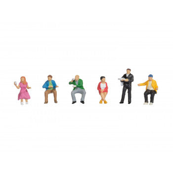 *In the Dining Car (6) Figure Set